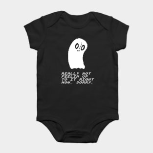 Undertale - Napstablook Baby Bodysuit